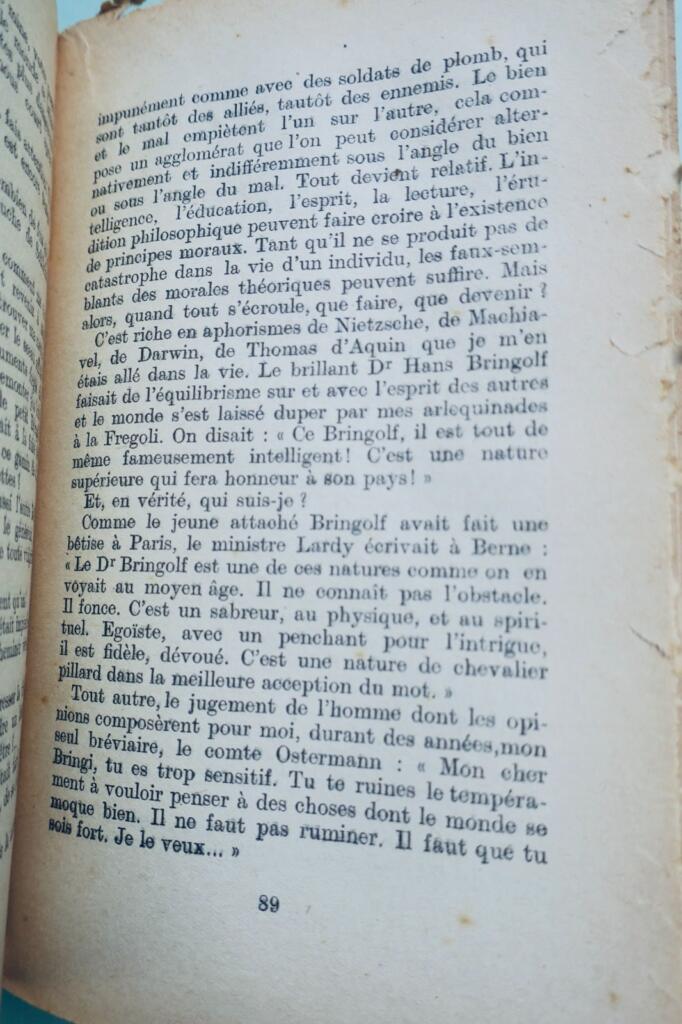 Cendrars. 鑑德拉斯（Blaise）《已故的布林戈夫中尉》1930 奧桑帕雷