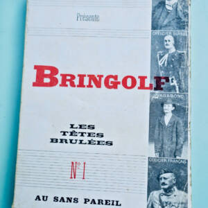 Cendrars. 鑑德拉斯(Blaise)《已故的布林戈夫中尉》1930 奧桑帕雷❦ CENDRARS (Blaise). FEU LE LIEUTENANT BRINGOLF. 1930 Au Sans Pareil