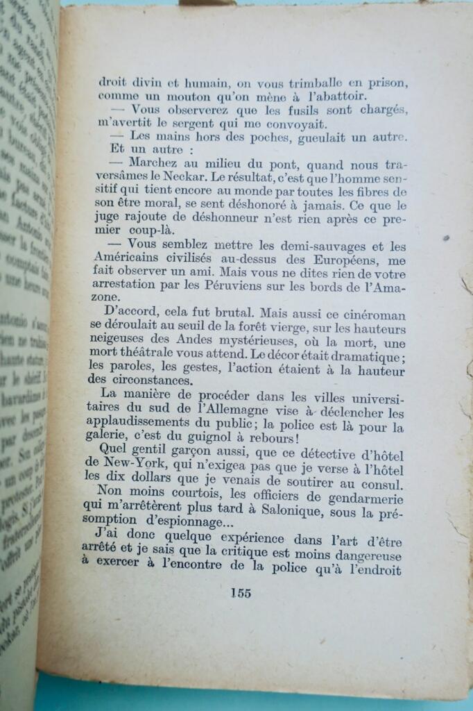 Cendrars. 鑑德拉斯（Blaise）《已故的布林戈夫中尉》1930 奧桑帕雷