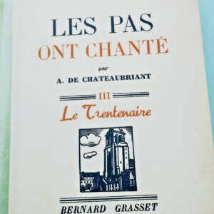 CHATEAUBRIANT Alphonse de Les pas ont chanté SP