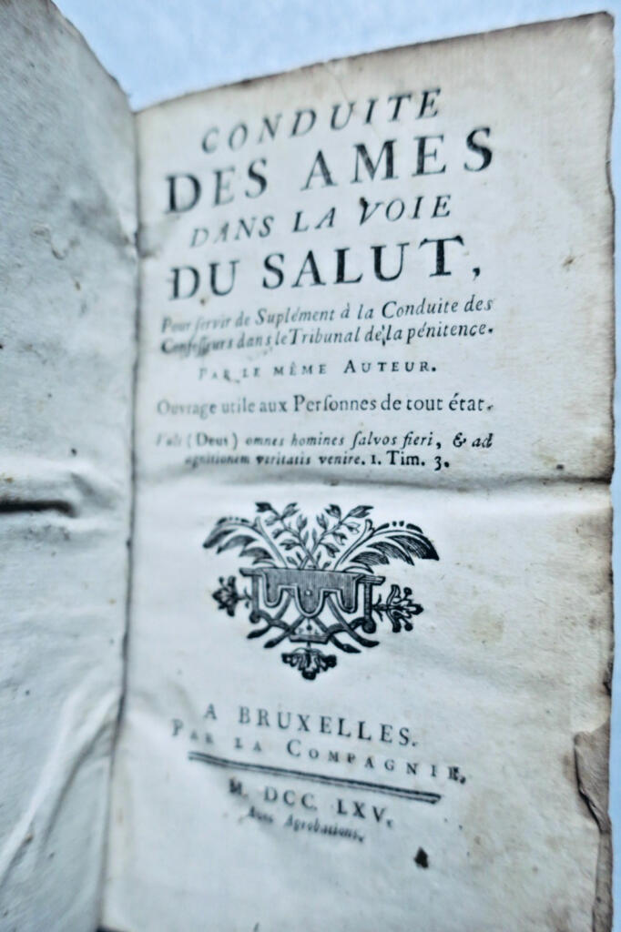 Conduct of souls on the path to salvation, to serve as a supplement to 1765