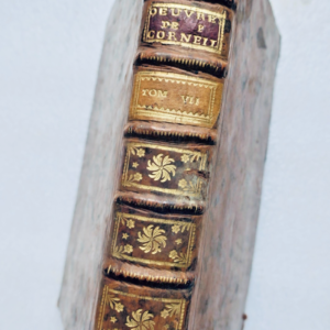 科尔奈耶作品集 1747❦ CORNEILLE Pierre (GRANET, Abbé) Oeuvres diverses de Pierre Corneille 1747