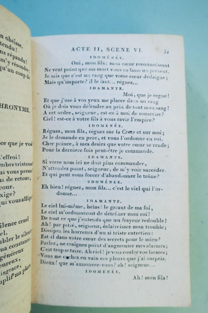 Crébillon. Werke von Crébillon 1802 Didot stereoty