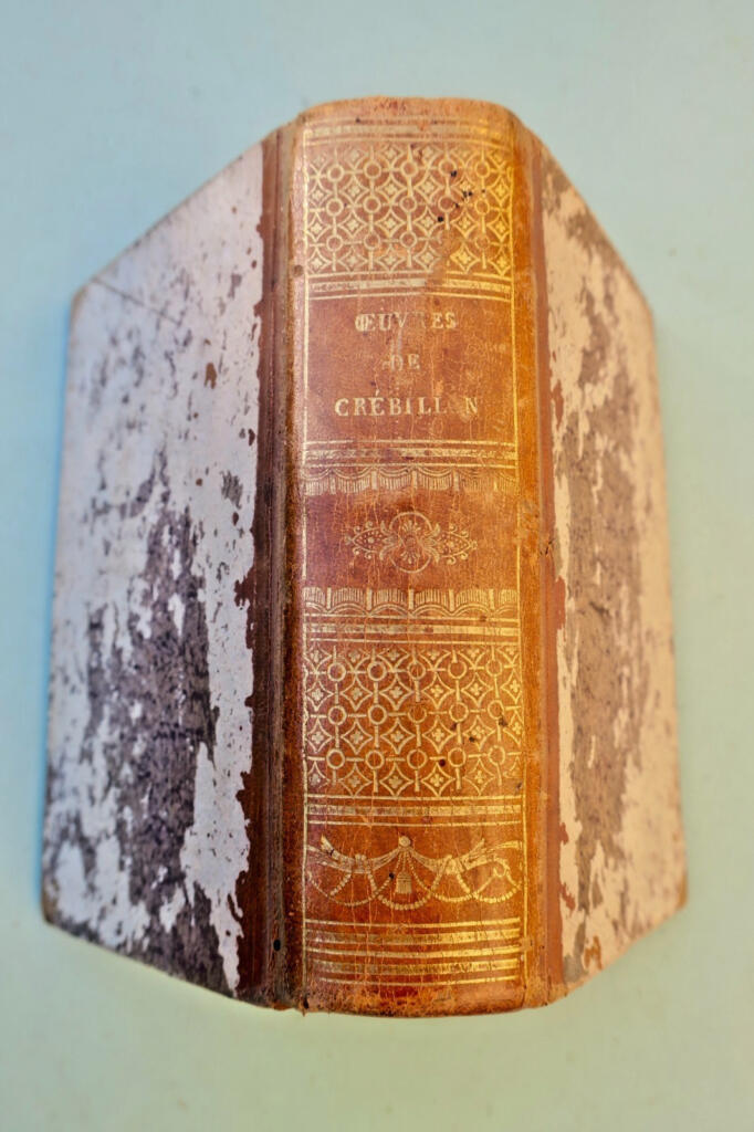 Crébillon. Werke von Crébillon 1802 Didot stereoty