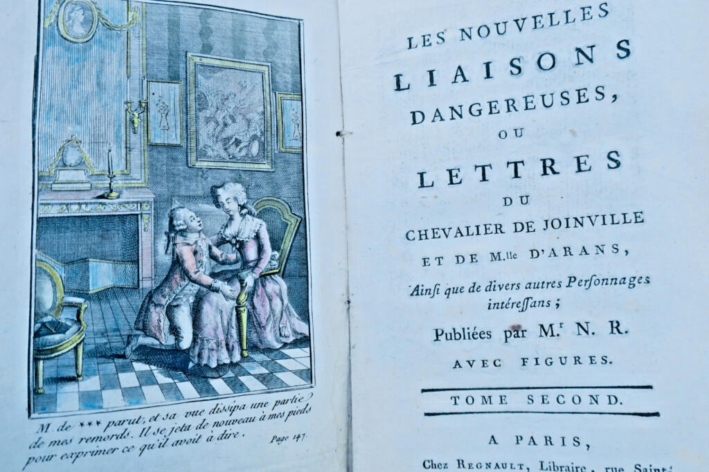 curiosa les nouvelles liaisons dangereuses Regnault 1792
