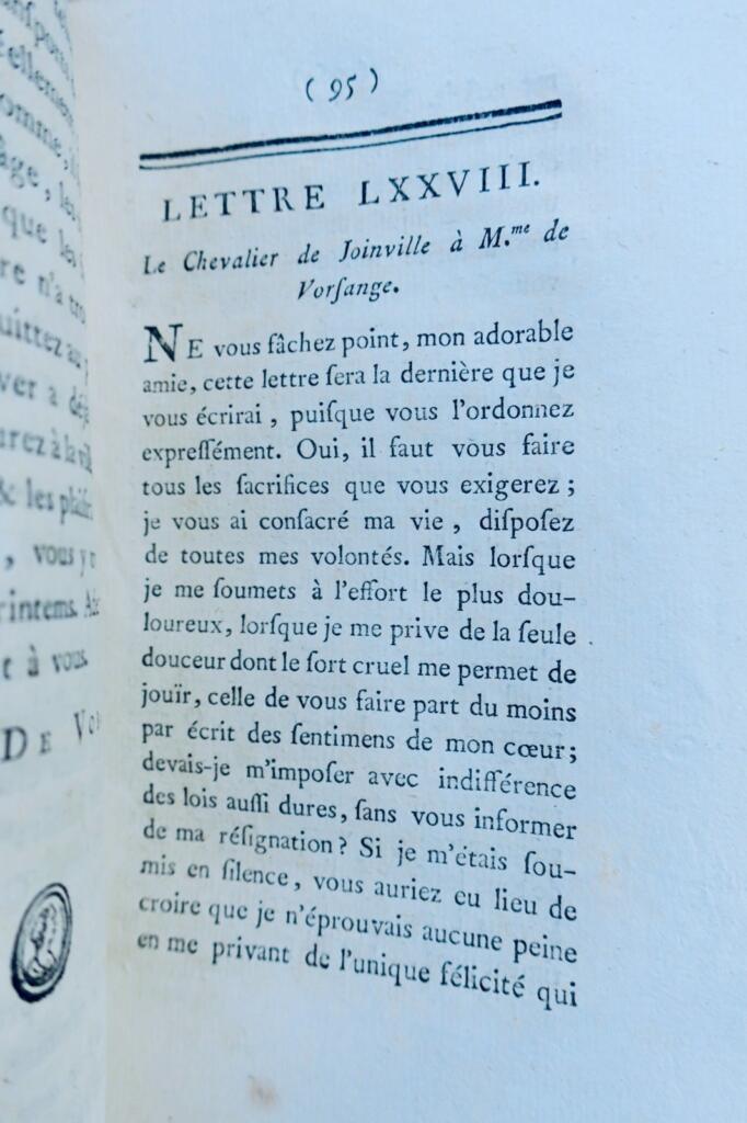 curiosa les nouvelles liaisons dangereuses Regnault 1792