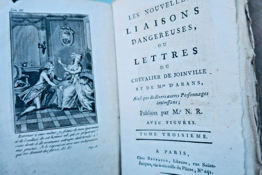 curiosa les nouvelles liaisons dangereuses Regnault 1792