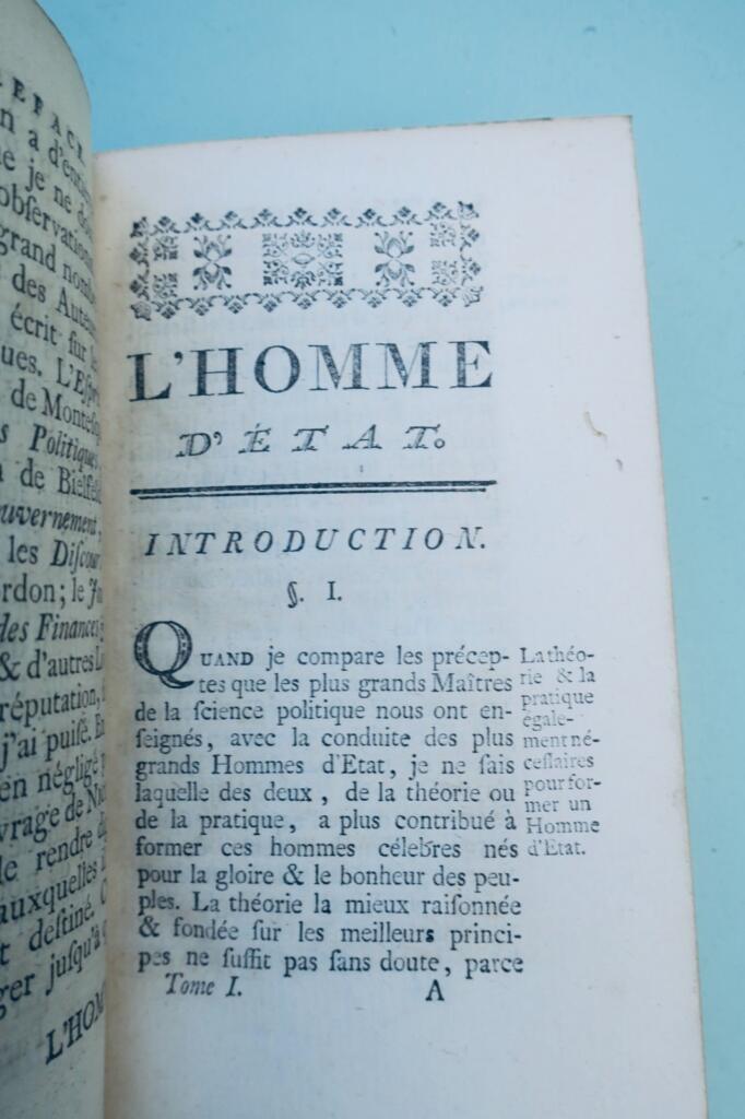 DONATO L’Homme d’Etat 1767