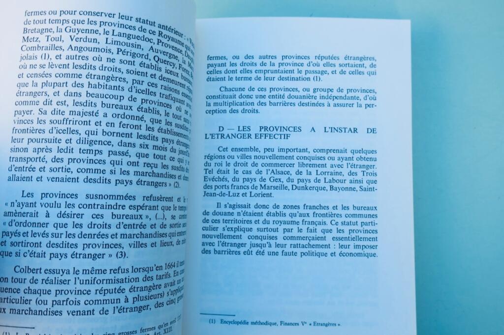 douane Administration des Douanes en France sous l&rsquo;ancien régime