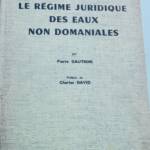 Pierre Gautron, The Legal Regime of Non-Domanial Waters