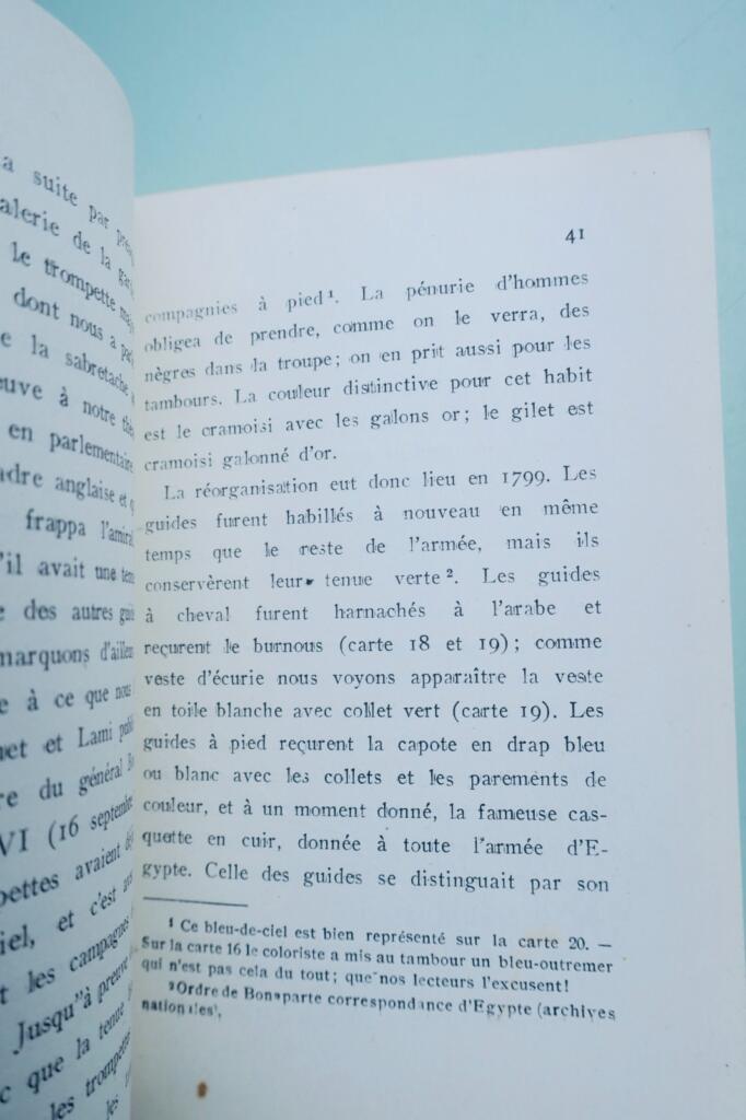 empire BUCQUOY Les Guides d'État-Major 1792-1815