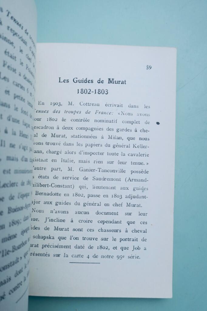 empire BUCQUOY Les Guides d'État-Major 1792-1815
