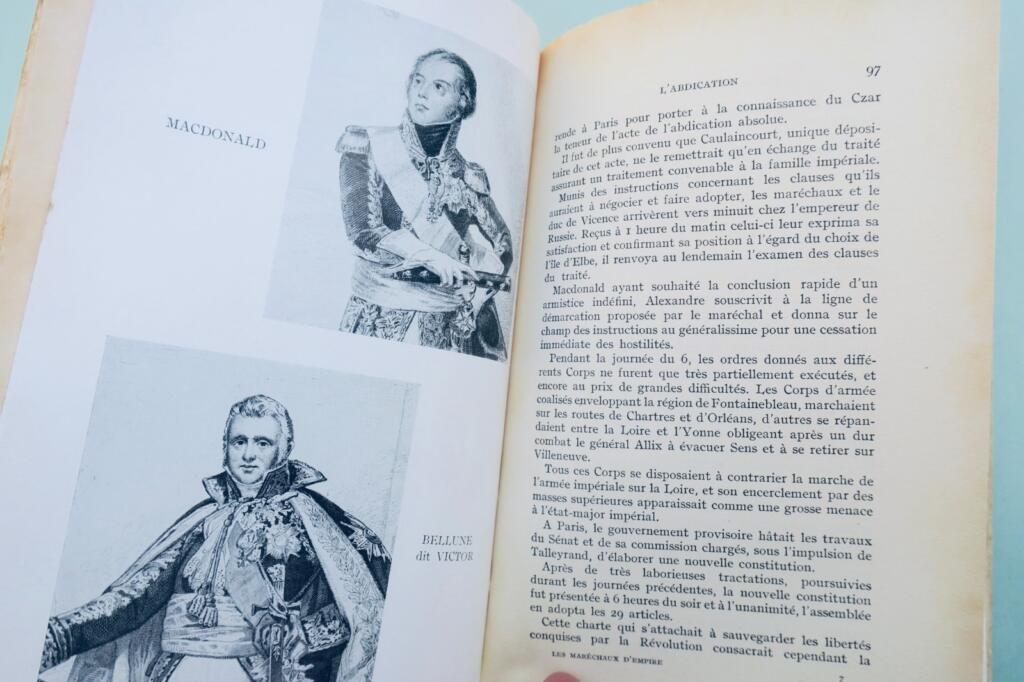 empire Rivollet Les maréchaux d&rsquo;Empire et la premiere abdication