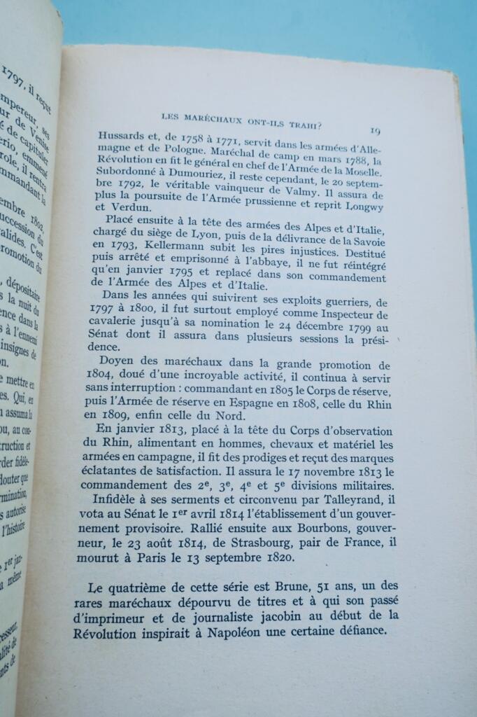 empire Rivollet Les maréchaux d&rsquo;Empire et la premiere abdication