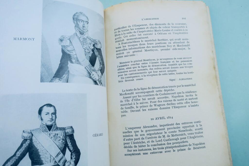empire Rivollet Les maréchaux d&rsquo;Empire et la premiere abdication