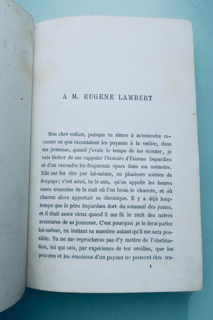 George Sand The Masters Ringers Michel Lévy 1869