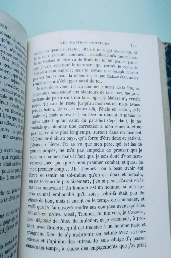 George Sand The Masters Ringers Michel Lévy 1869