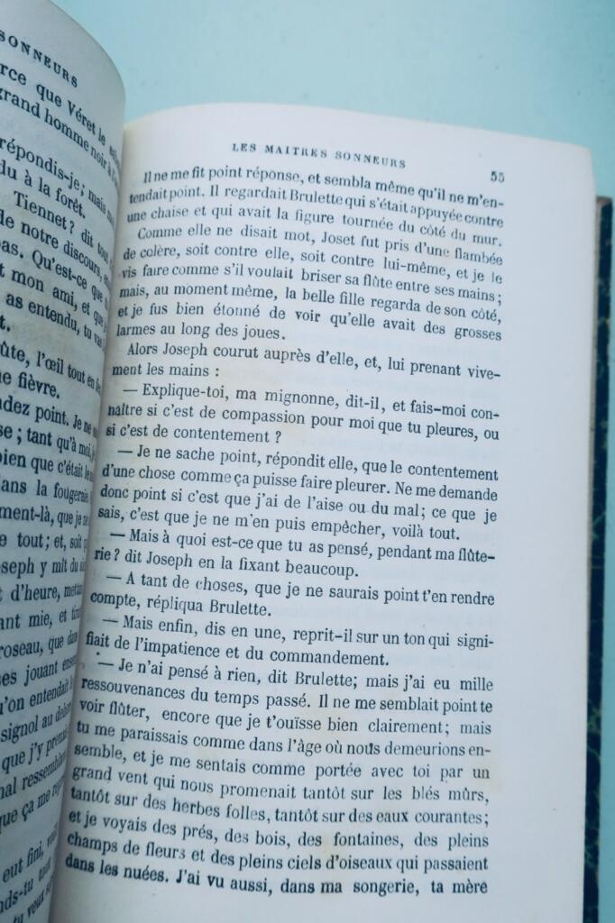 George Sand The Masters Ringers Michel Lévy 1869