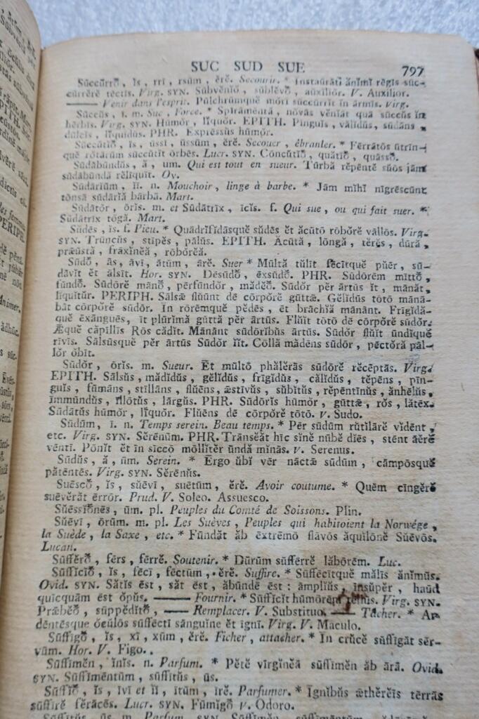 格拉都斯《帕那蘇斯山之路或新同義詞、修飾語、詩句寶庫》1897