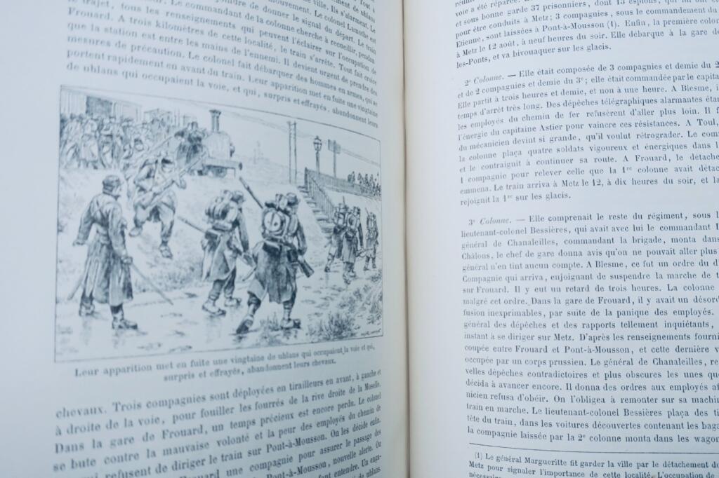 guerre lieutenant Emile LE 28e DE LIGNE. Historique du Régiment, d&rsquo;après les doc