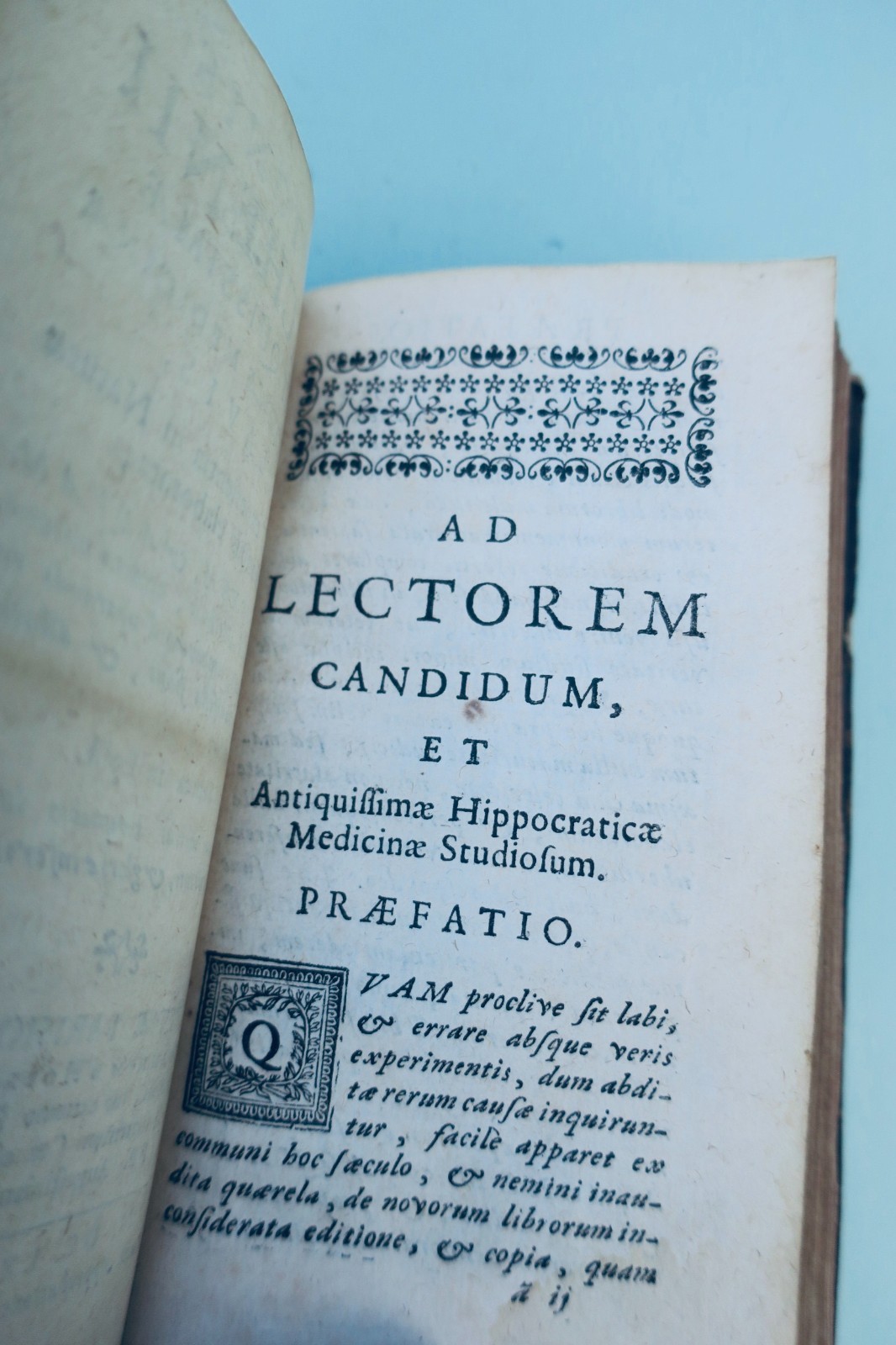 hippocrate Tachenii Hippocrates chymicus, omnibus à mendis vindicatus… 1673 (vue 2 sur 9)