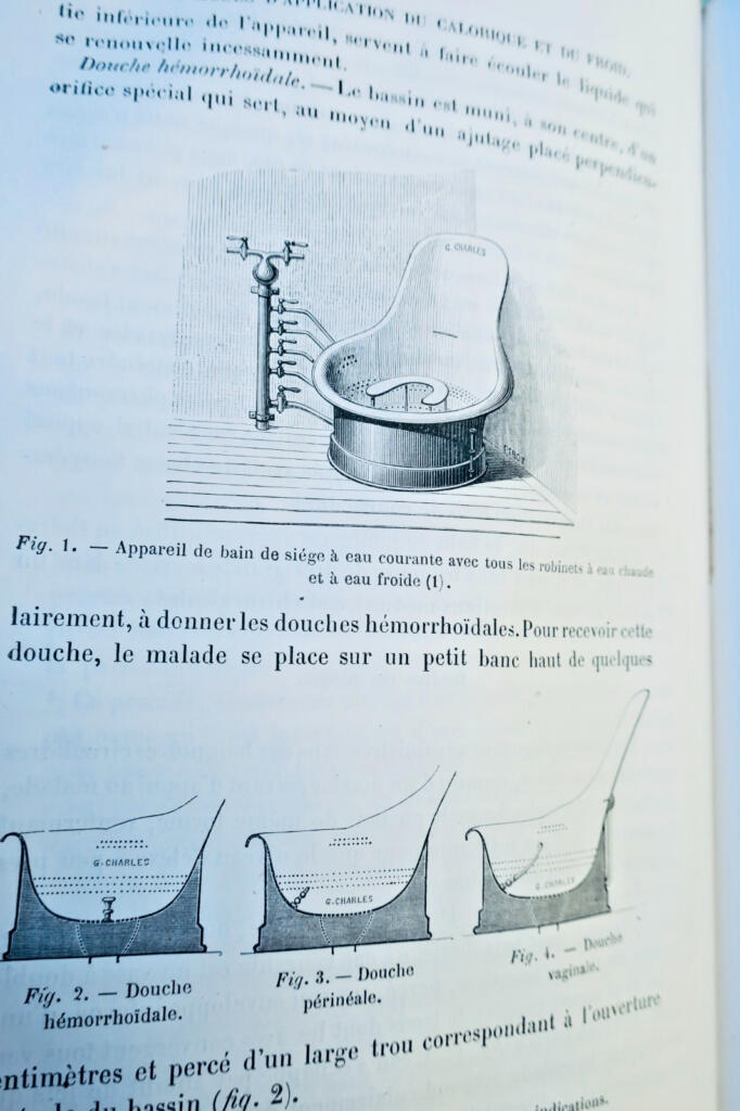 Hydrotherapie Beni-Barde Abhandlung über Hydrotherapie theoretisch und praktisch 1874
