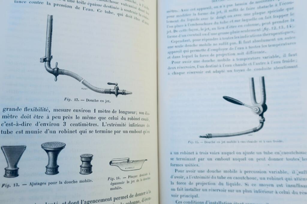 Hydrotherapie Beni-Barde Abhandlung über Hydrotherapie theoretisch und praktisch 1874