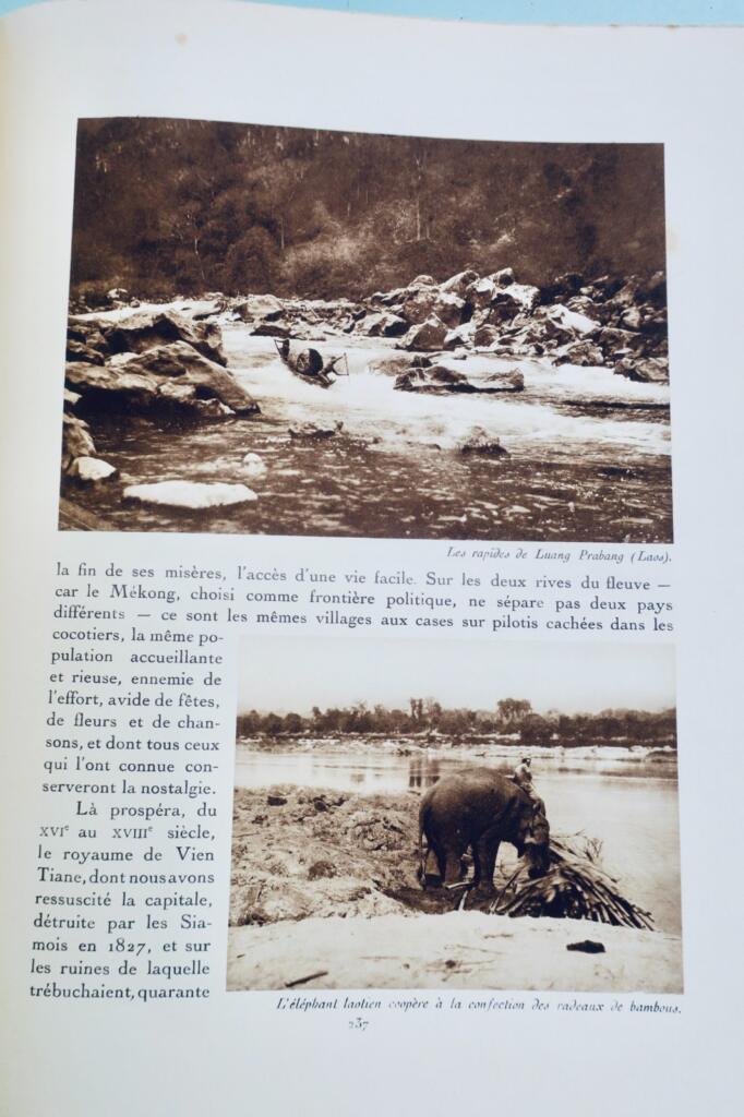 Robequain. Indochine Française 1930