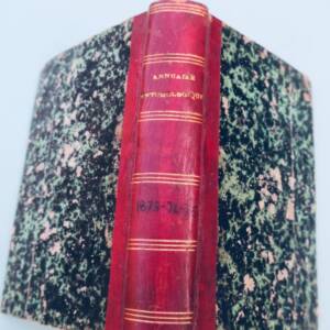 insecte Fauvel Annuaire entomologique 1873-1874-1875