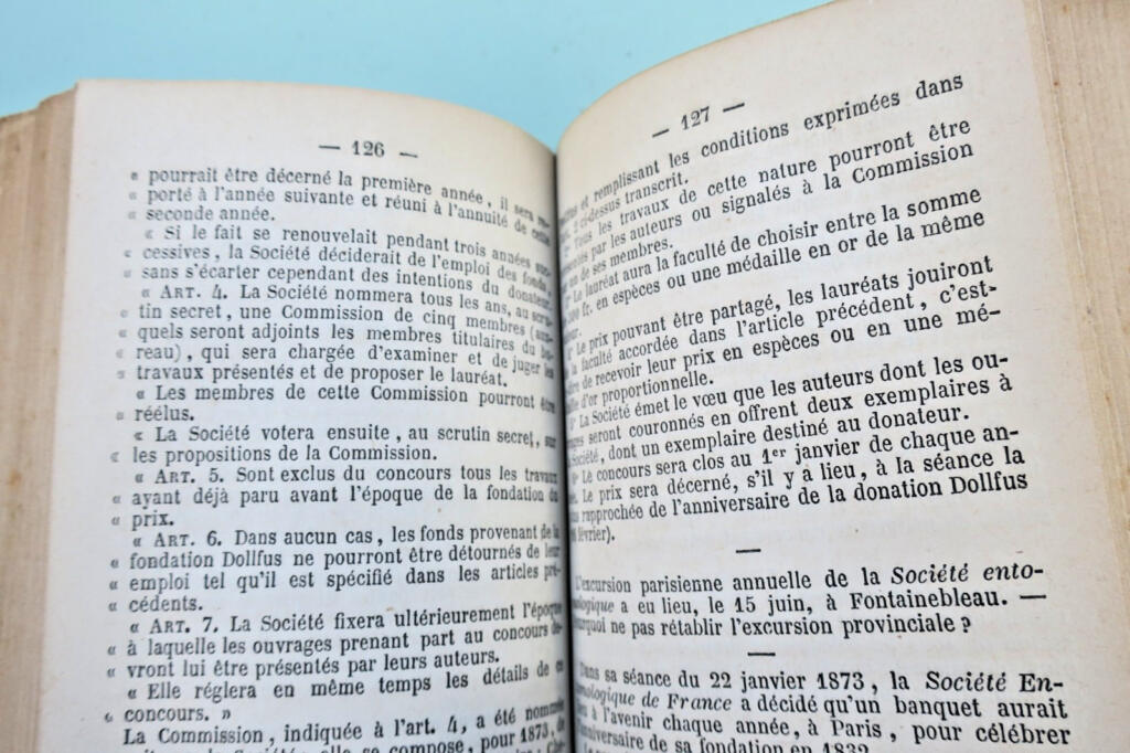 insecte Fauvel Annuaire entomologique 1873-1874-1875