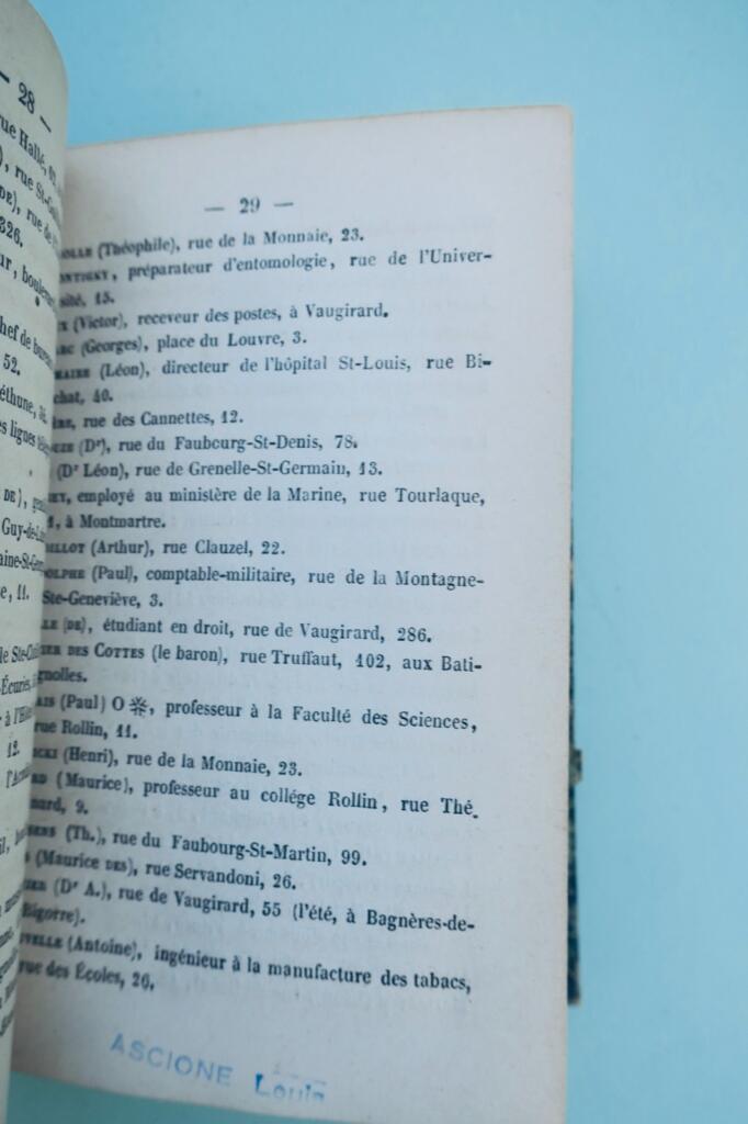 insecte Fauvel Annuaire entomologique 1873-1874-1875