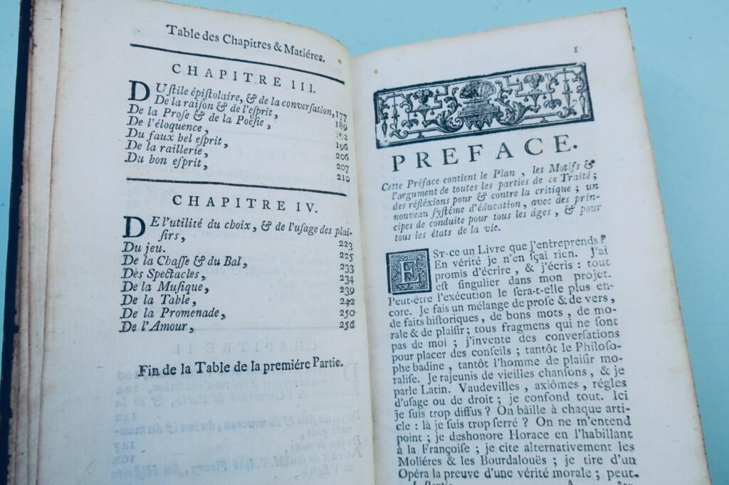 LE MAITRE de CLAVILLE Traité du vrai mérite de l’homme 1742