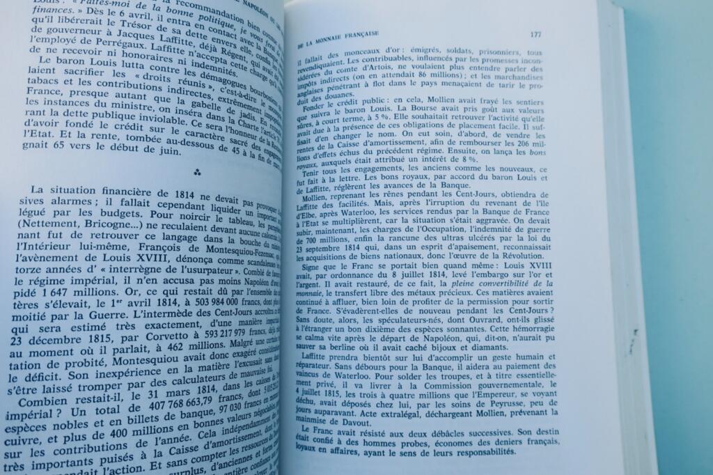Napoléon or the Dramas of French Currency