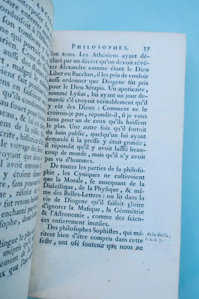 レ・ピルール・ダプリニー『古今の道徳に関する歴史的試論』