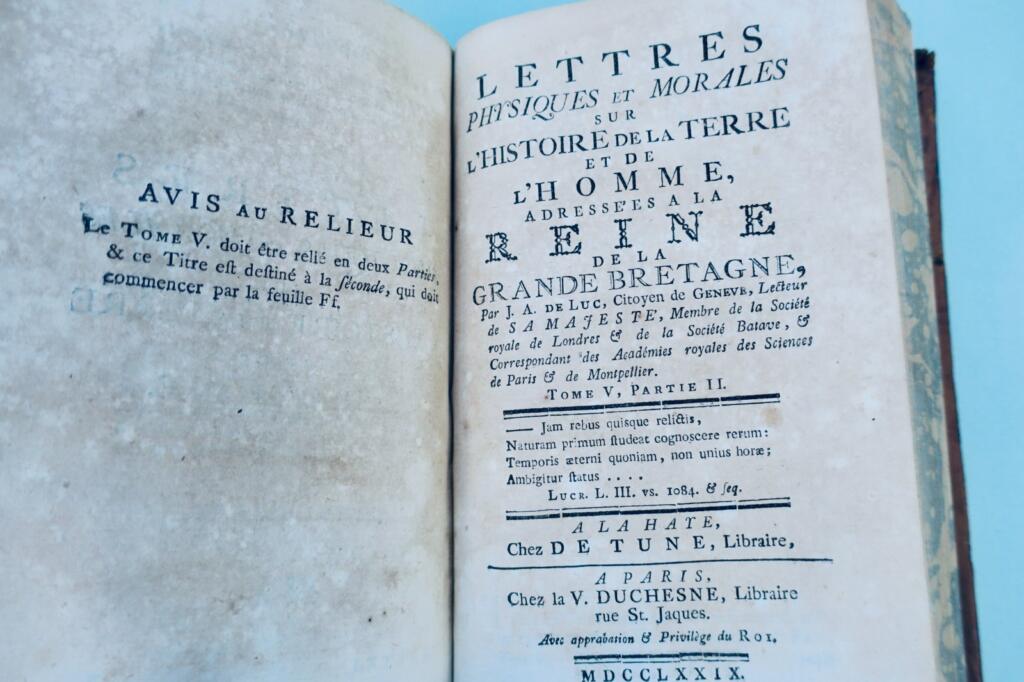 lettres physiques et morales sur l&rsquo;histoire… reine de la Grande-Bretagne 1779