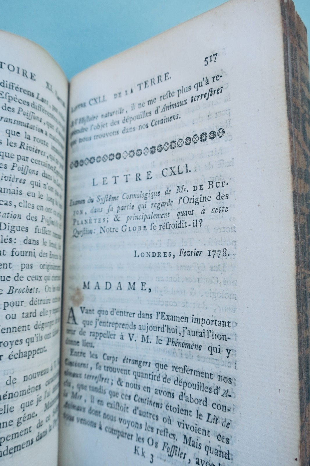 lettres physiques et morales sur l'histoire… reine de la Grande-Bretagne 1779 (livre ancien, vue 2 sur 9)