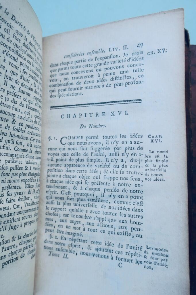 Locke, John Philosophischer Versuch über den menschlichen Verstand 1774