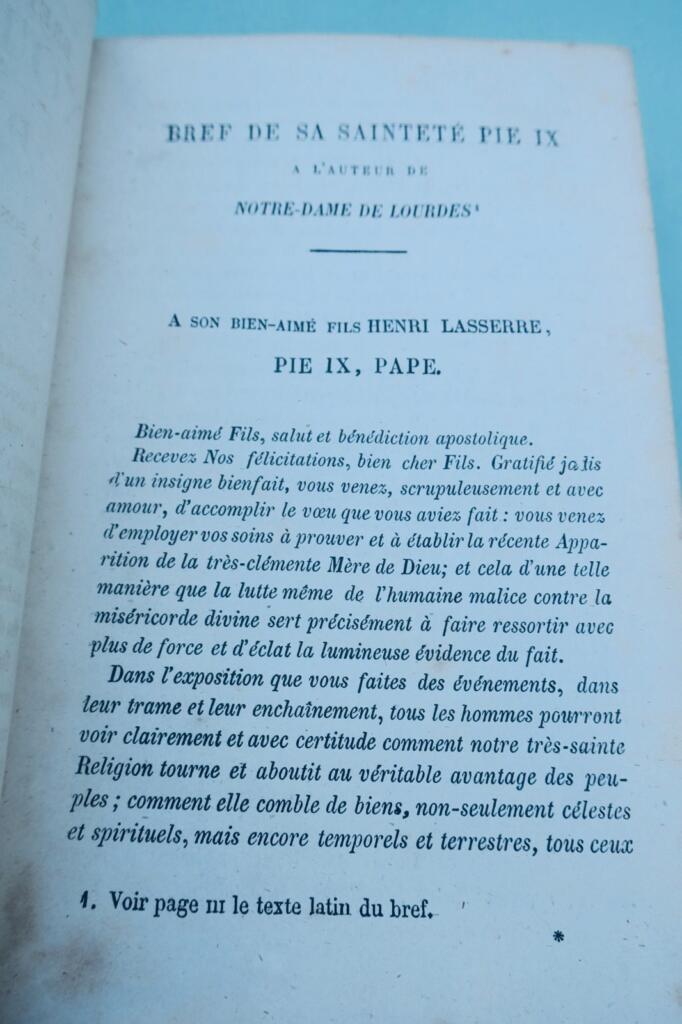 Lourdes Notre Dame de Lourdes 1873
