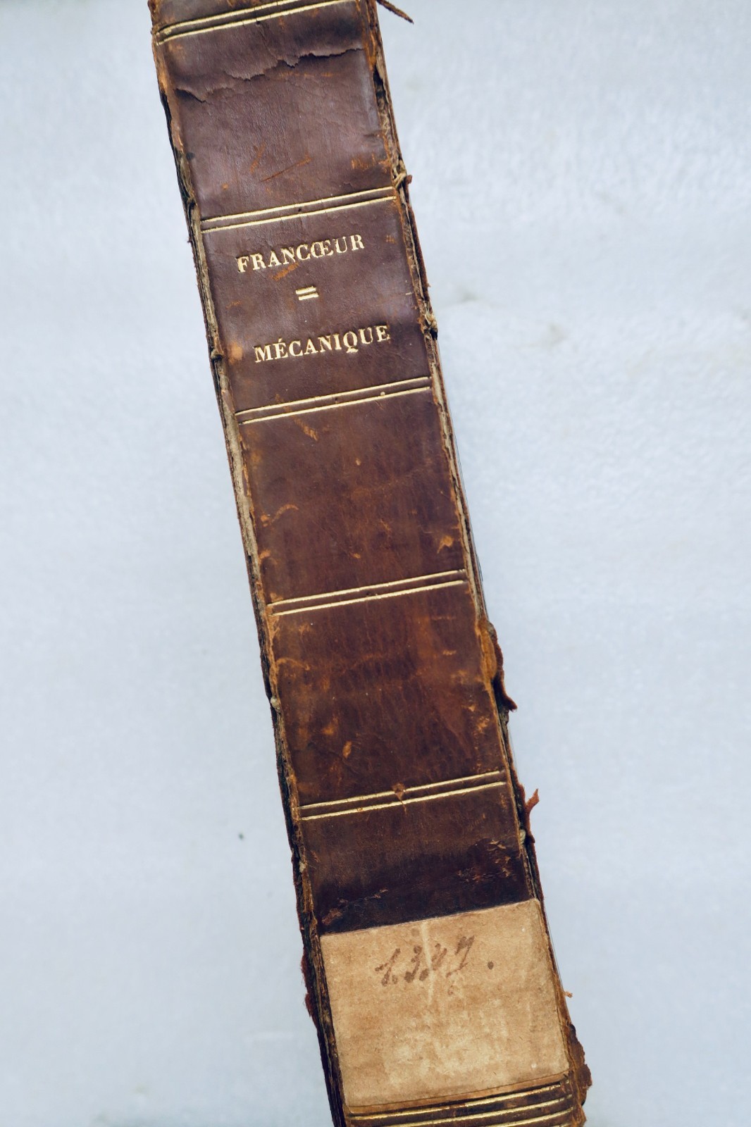 mécanique FrancoeurTraité de mécanique élémentaire 1825 (vue 2 sur 7)