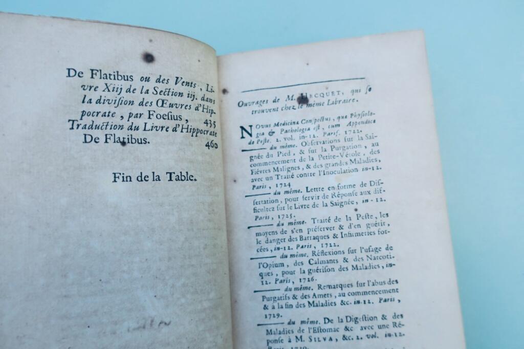 MEDECINE NATURELLE. 1738 Hecquet (1661-1737). LA MEDECINE NATURELLE.