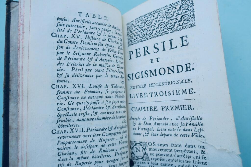 Miguel de CERVANTES Persile und Sigismunde, nördliche Geschichte 1740