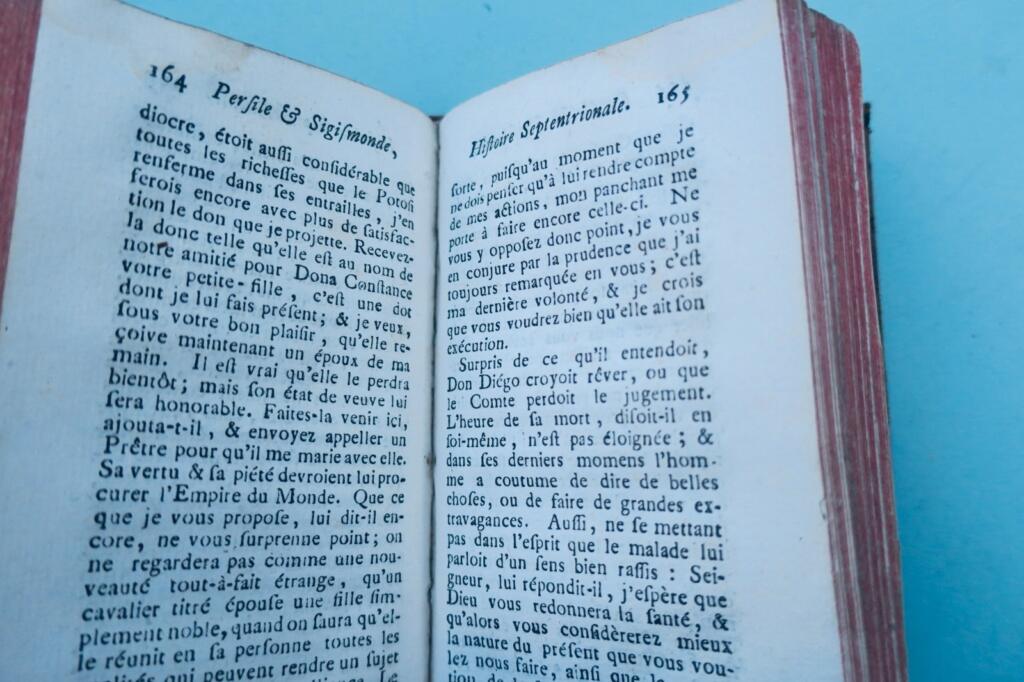 Miguel de CERVANTES Persile und Sigismunde, nördliche Geschichte 1740