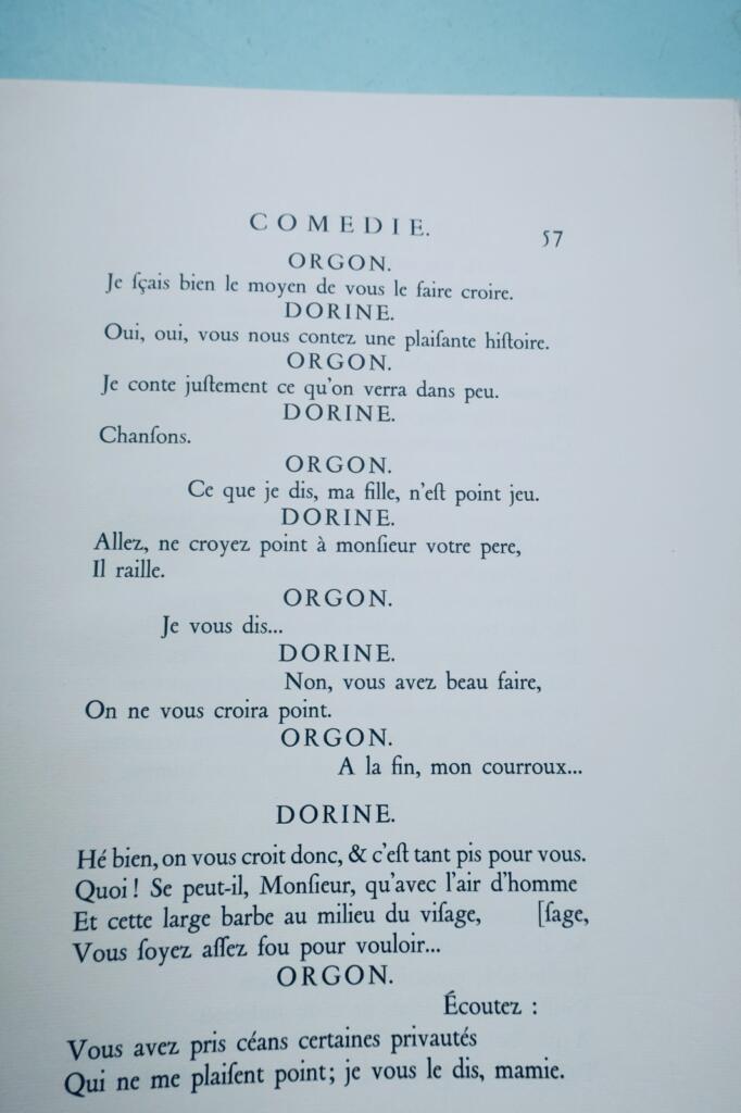 Molière The Tartuffe, or the Impostor, comedy. 1734