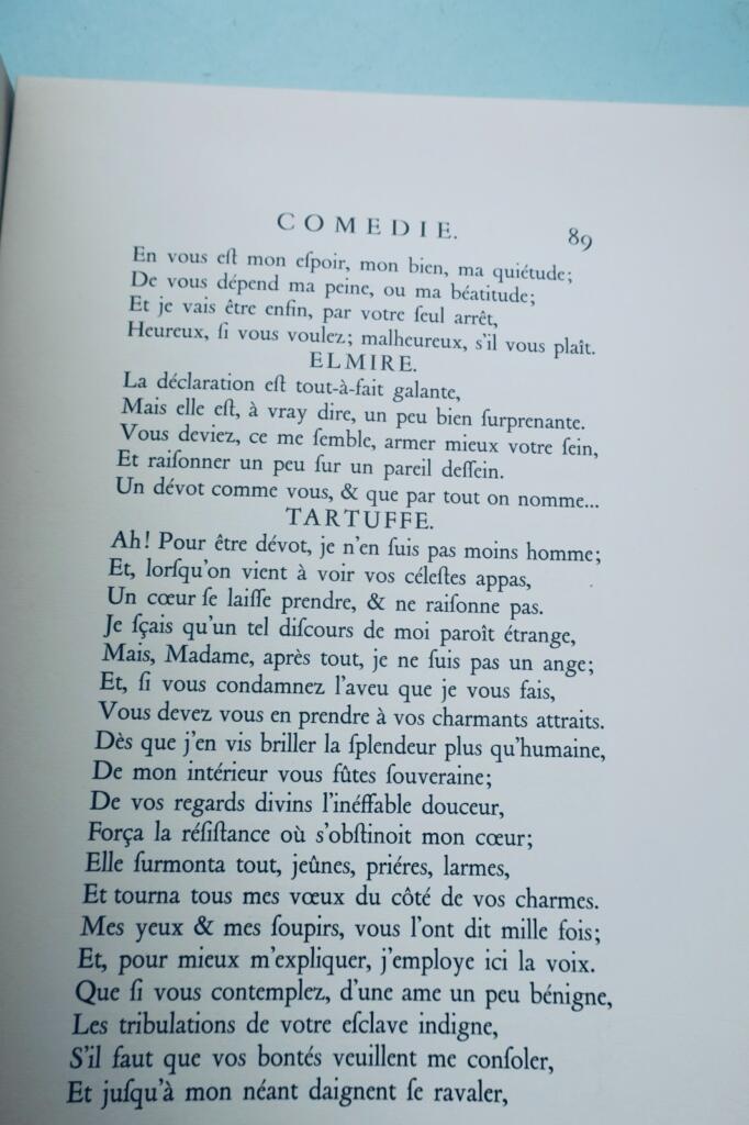 Molière The Tartuffe, or the Impostor, comedy. 1734