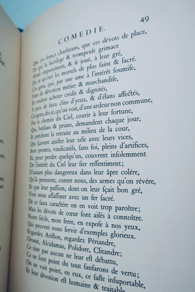 Molière The Tartuffe, or the Impostor, comedy. 1734
