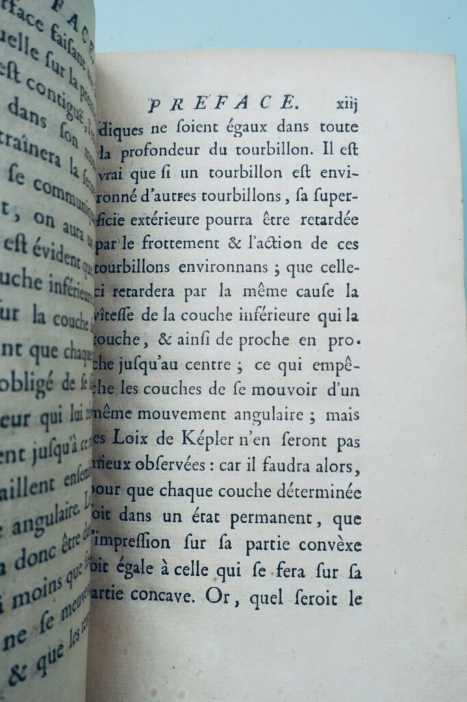 Sigorgne. 牛顿《牛顿学说》西戈涅著 1769年