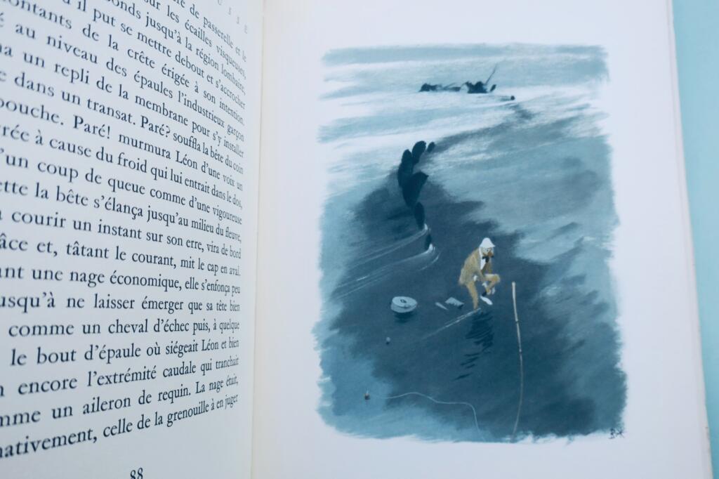 PERRET Jacques, La Bête Mahousse – Illustrations by Beuville
