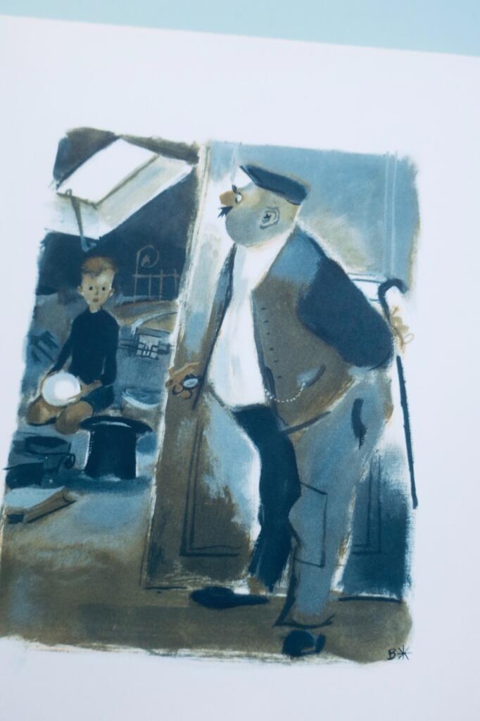 PERRET Jacques, La Bête Mahousse – Illustrations by Beuville
