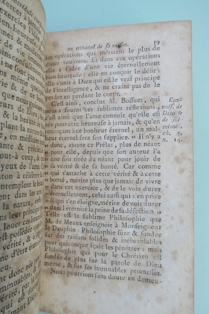 Philosophe moderne ou l’Incrédule condamné au tribunal de sa raison 1767