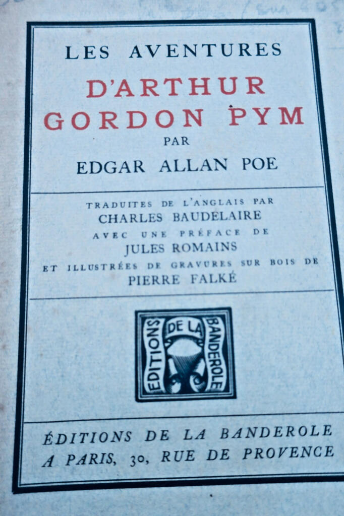 POE (Edgar Allan) Les Aventures d’Arthur Gordon Pym de Nantucket illustré Falké